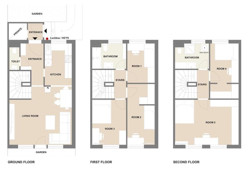 Town House Near Metro & Vienna City Center Bagian luar foto